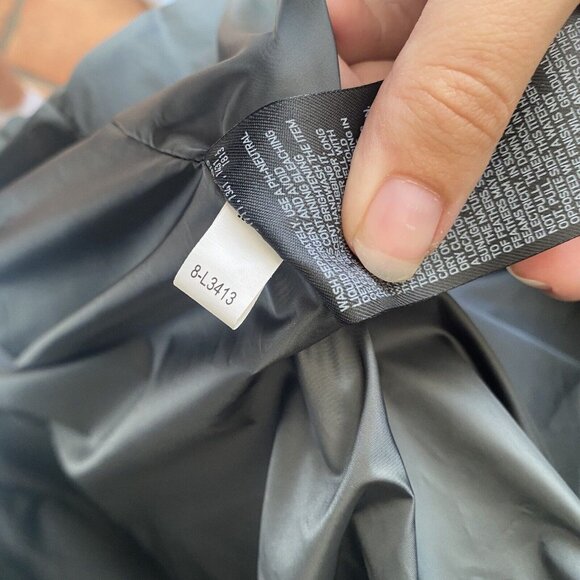 Uniqlo Womens Long Two Way Zip Hooded Ultra Light Down Packable Gray Size XS - Picture 2 of 16